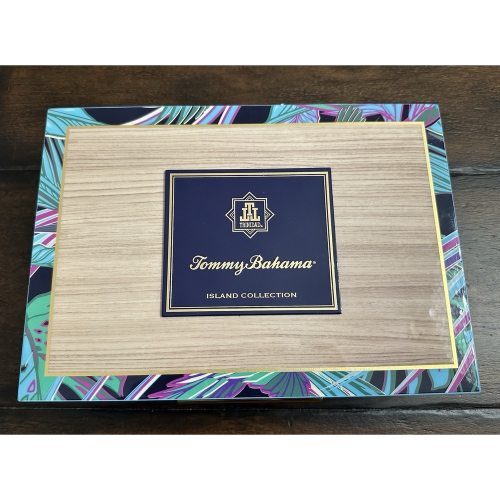 Tommy Bahama Island Collection Trinidad‎  Empty Cigar Box/Humidor